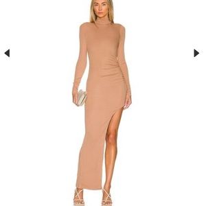 Mistress Rocks Nude Maeve Maxi Dress - XS